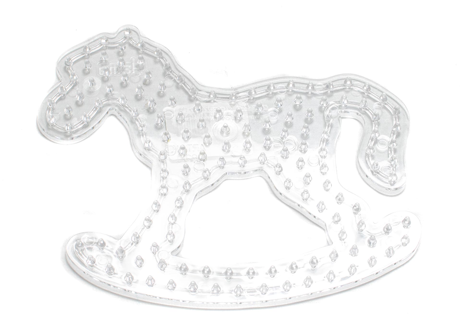 Hama Pegboard A Forma Di Zebra/Cavallo: Piattaforma Per Perline Midi, Maxi, Mini – Gioco Creativo Per Bambini